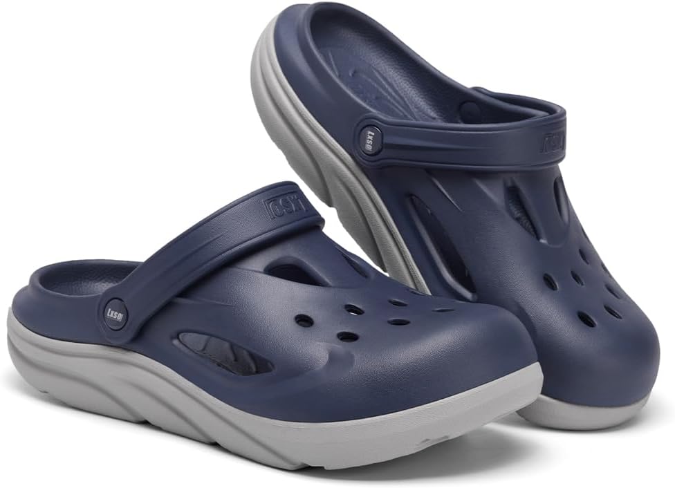 Men’s Recovery Clogs – Orthotic Slip-On with Arch Support