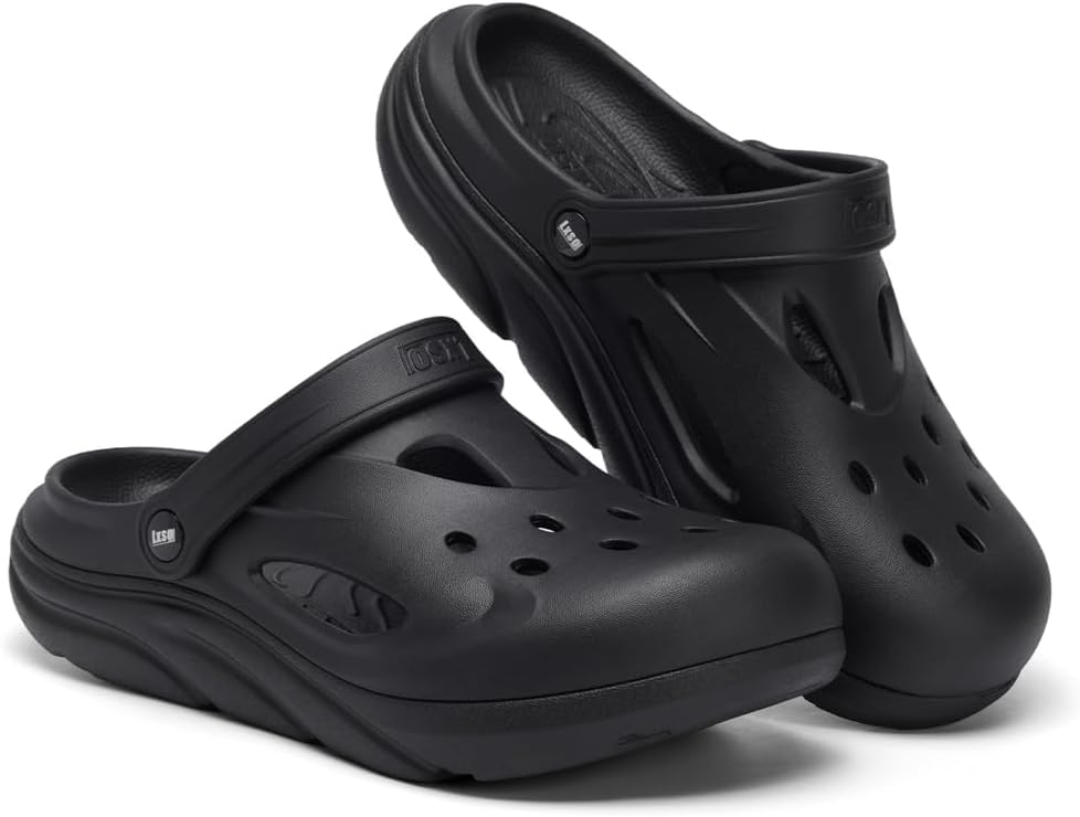 Men’s Recovery Clogs – Orthotic Slip-On with Arch Support