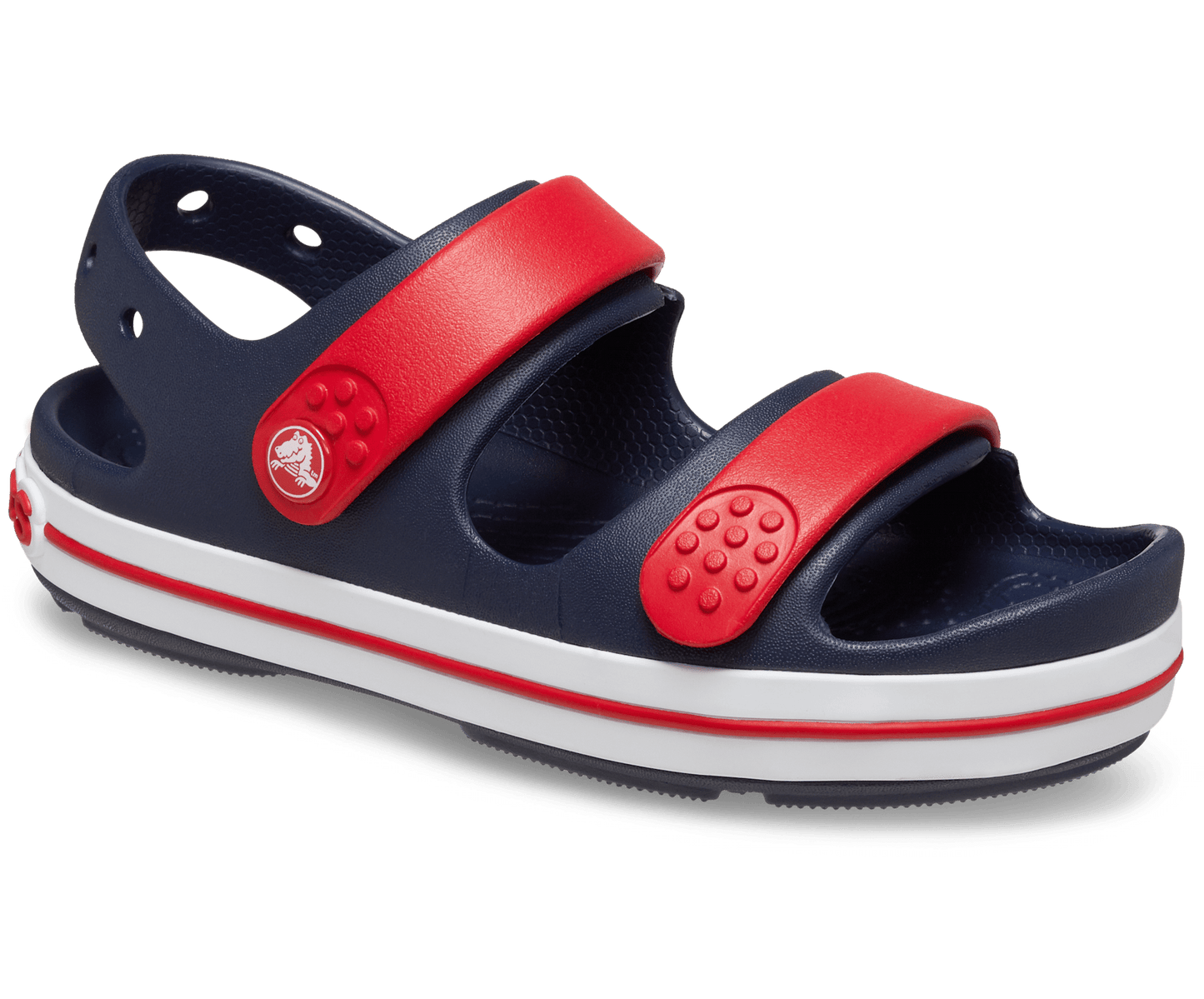 Tiny Toes Cruiser Sandal - Navy / Crimson Blaze