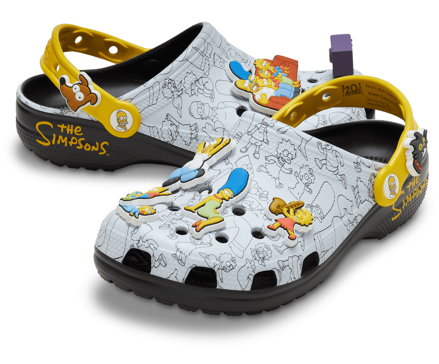 Simpsons x Crocs Unisex Clogs