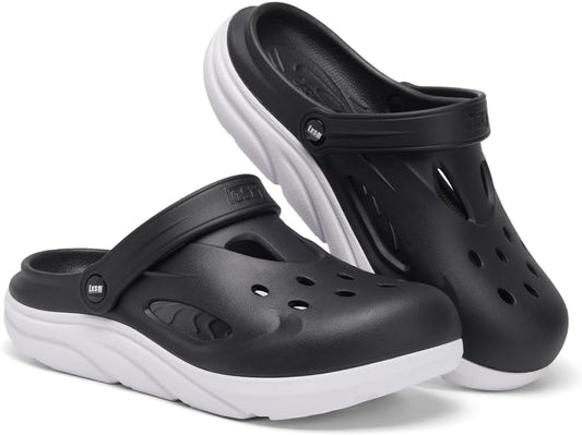 Men’s Recovery Clogs – Orthotic Slip-On with Arch Support