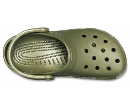 Crocs Classic Clogs – Unisex, Army Green