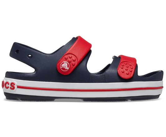 Tiny Toes Cruiser Sandal - Navy / Crimson Blaze